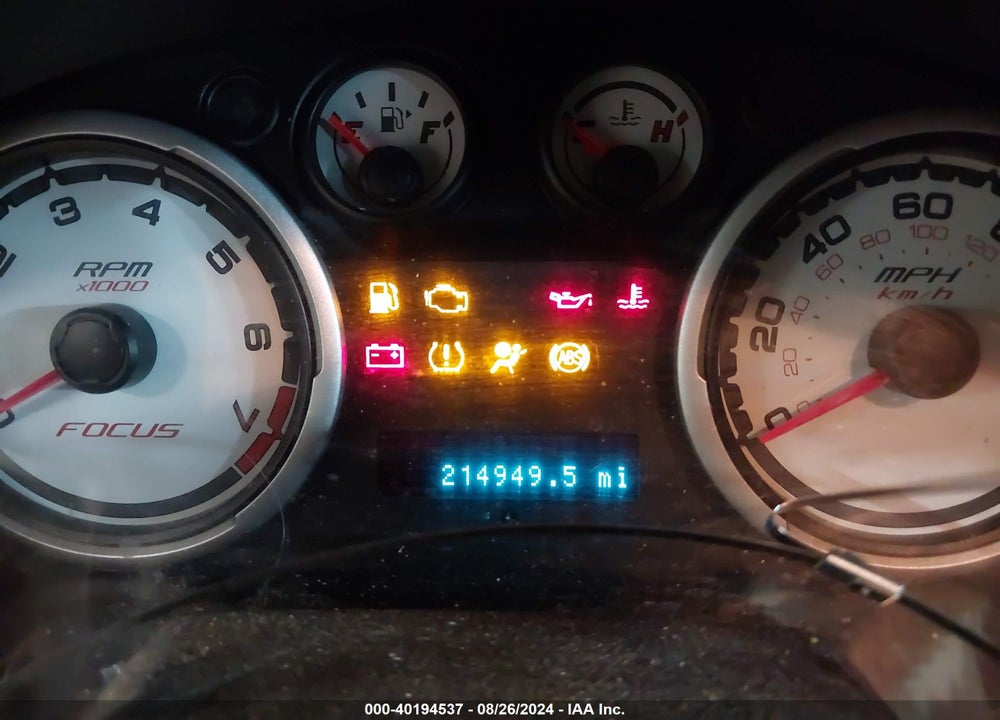 2008 FORD FOCUS VIN: 1FAHP33N48W175454