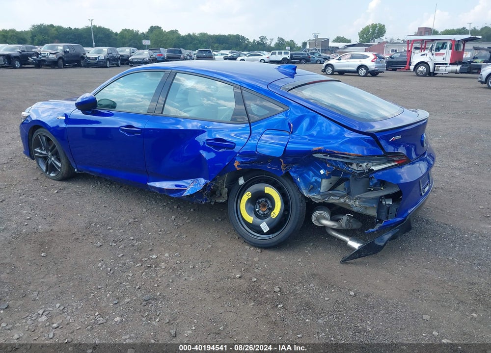 2023 ACURA INTEGRA A-SPEC VIN: 19UDE4H35PA020811