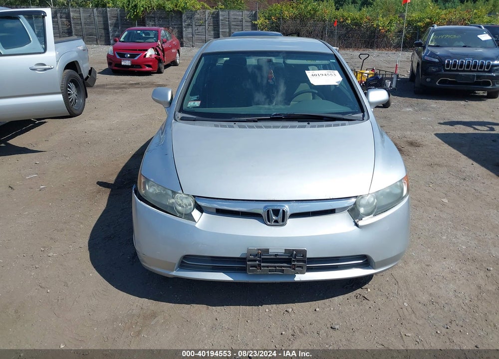 2006 HONDA CIVIC LX VIN: 1HGFA16556L097088