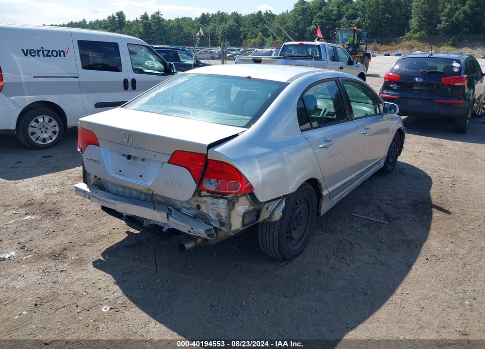 2006 HONDA CIVIC LX VIN: 1HGFA16556L097088