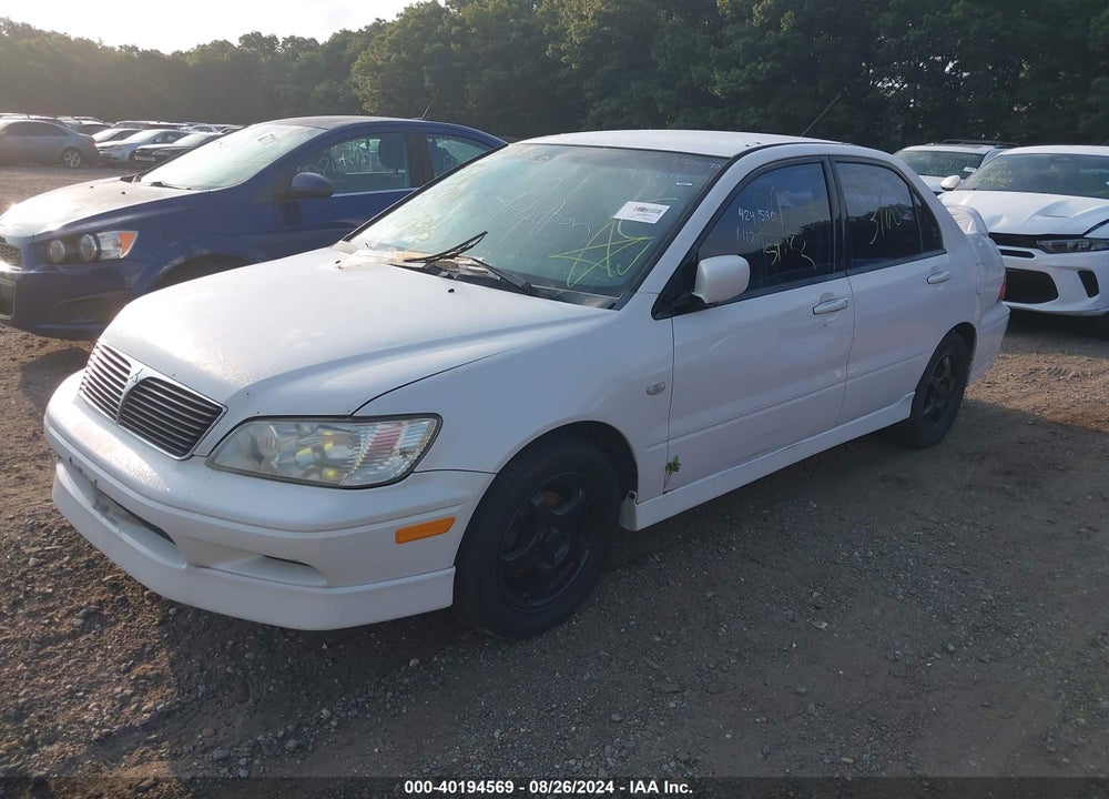 2002 MITSUBISHI LANCER OZ RALLY VIN: JA3AJ86E32U074865