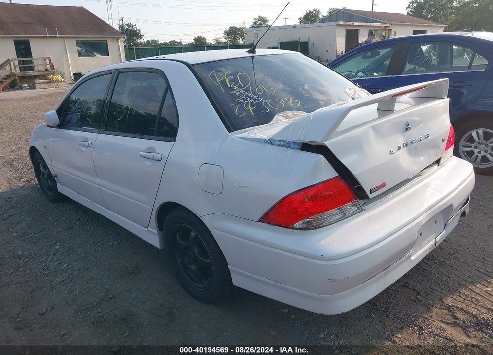 2002 MITSUBISHI LANCER OZ RALLY VIN: JA3AJ86E32U074865