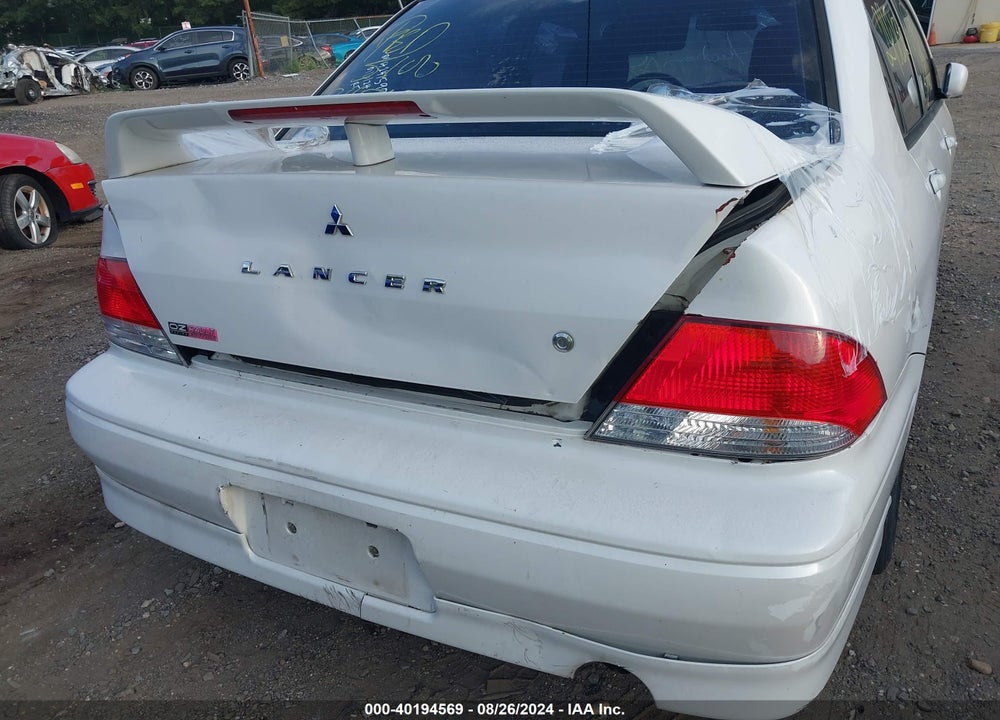 2002 MITSUBISHI LANCER OZ RALLY VIN: JA3AJ86E32U074865