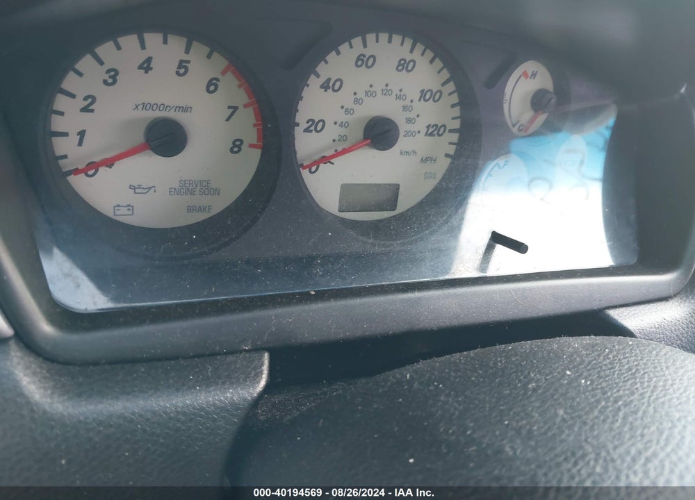 2002 MITSUBISHI LANCER OZ RALLY VIN: JA3AJ86E32U074865