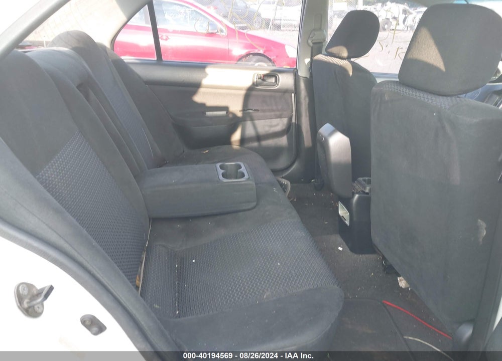 2002 MITSUBISHI LANCER OZ RALLY VIN: JA3AJ86E32U074865