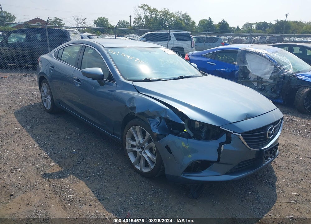 2016 MAZDA 6 I TOURING VIN: JM1GJ1V59G1419765