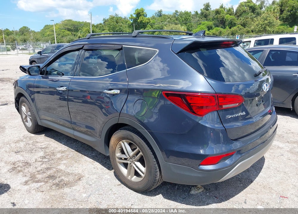 2017 HYUNDAI SANTA FE SPORT 2.4L VIN: 5NMZU3LB8HH033706