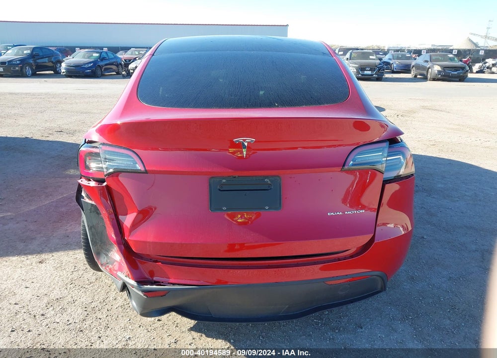 2023 TESLA MODEL Y VIN: 7SAYGDEE8PA157412