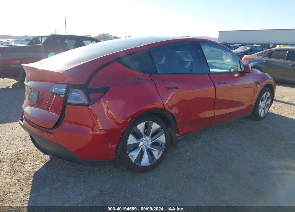2023 TESLA MODEL Y VIN: 7SAYGDEE8PA157412