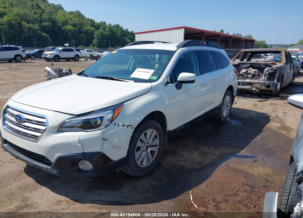 2015 SUBARU OUTBACK 2.5I PREMIUM VIN: 4S4BSBCC6F3262130