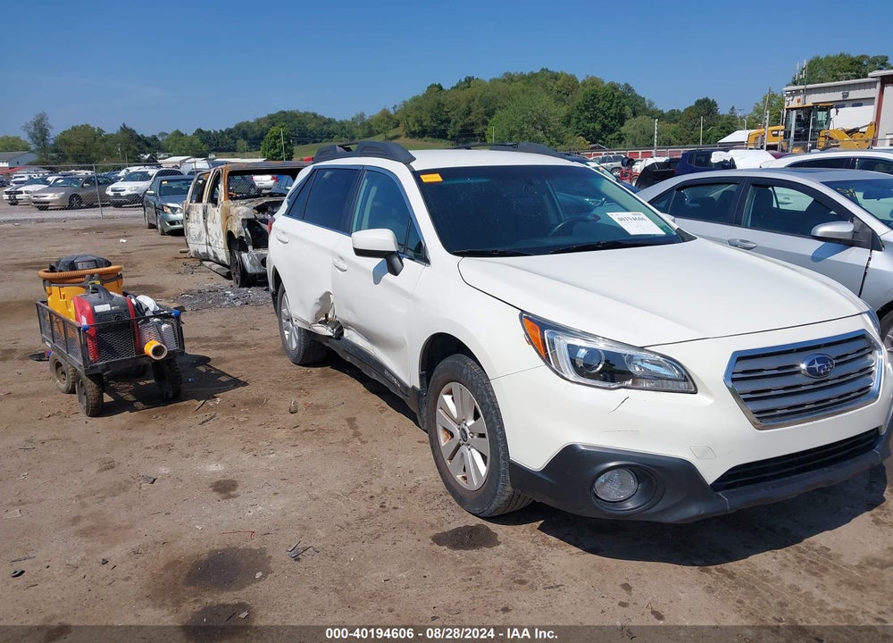 2015 SUBARU OUTBACK 2.5I PREMIUM VIN: 4S4BSBCC6F3262130