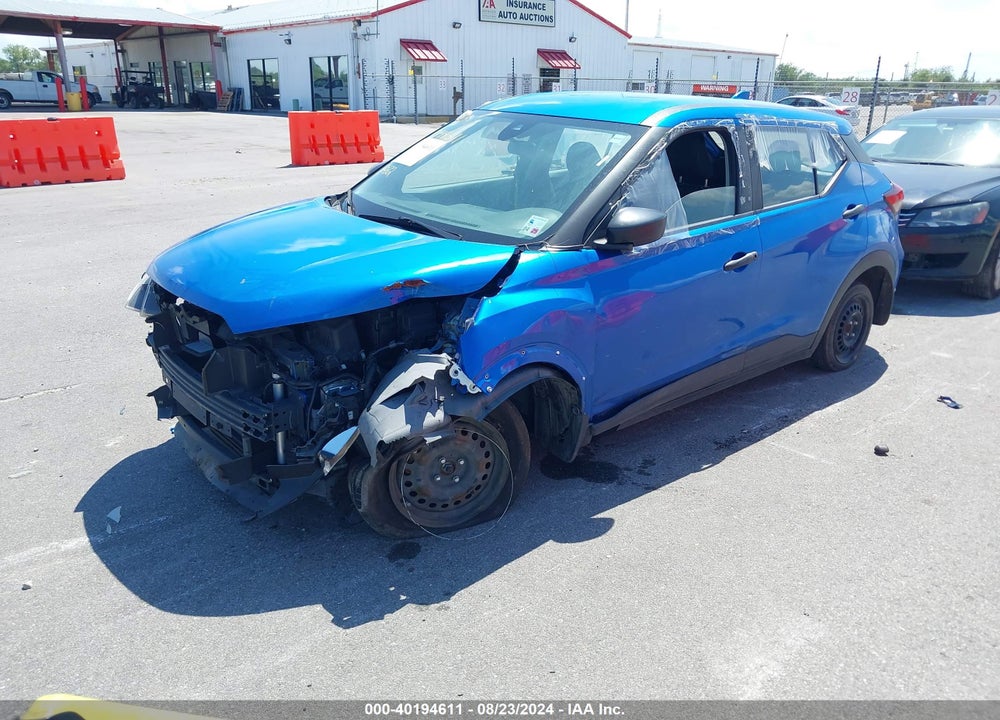 2022 NISSAN KICKS S XTRONIC CVT VIN: 3N1CP5BV5NL496232