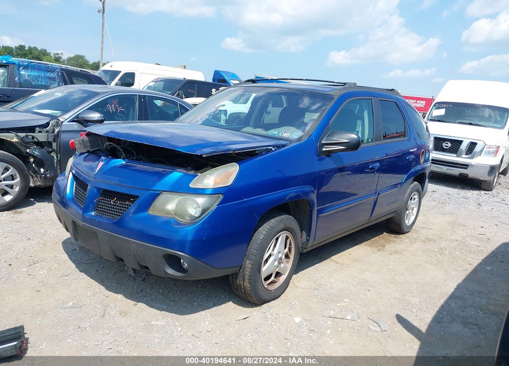 2004 PONTIAC AZTEK VIN: 3G7DA03E64S538706