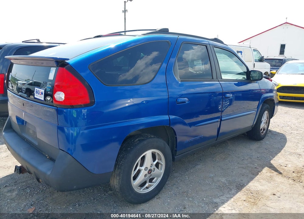 2004 PONTIAC AZTEK VIN: 3G7DA03E64S538706