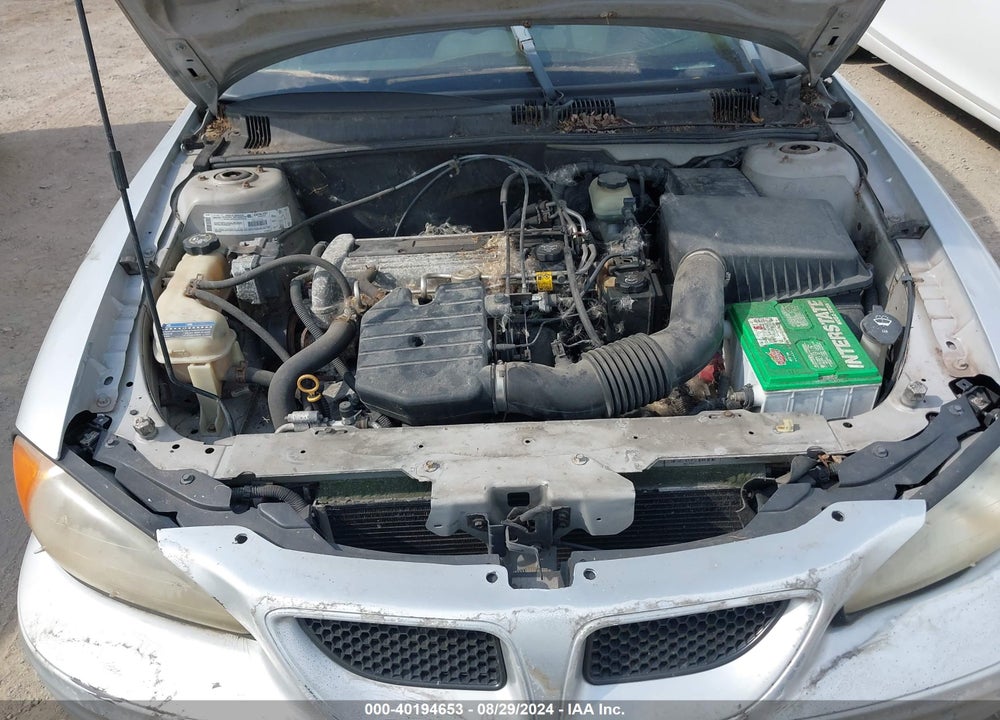 2002 PONTIAC GRAND AM SE VIN: 1G2NE52F52C271938