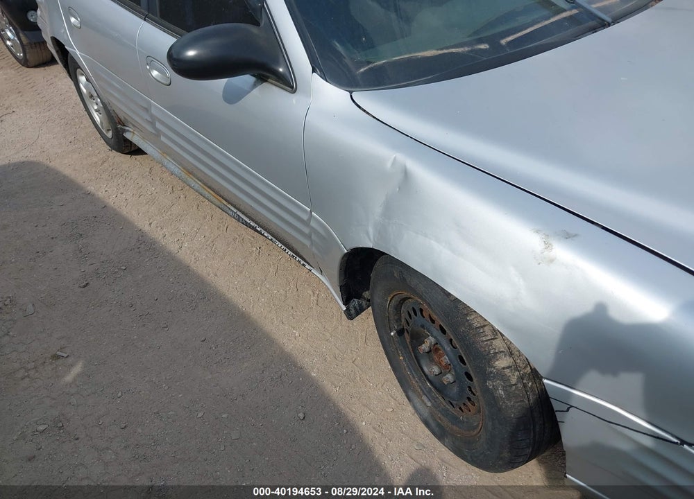 2002 PONTIAC GRAND AM SE VIN: 1G2NE52F52C271938