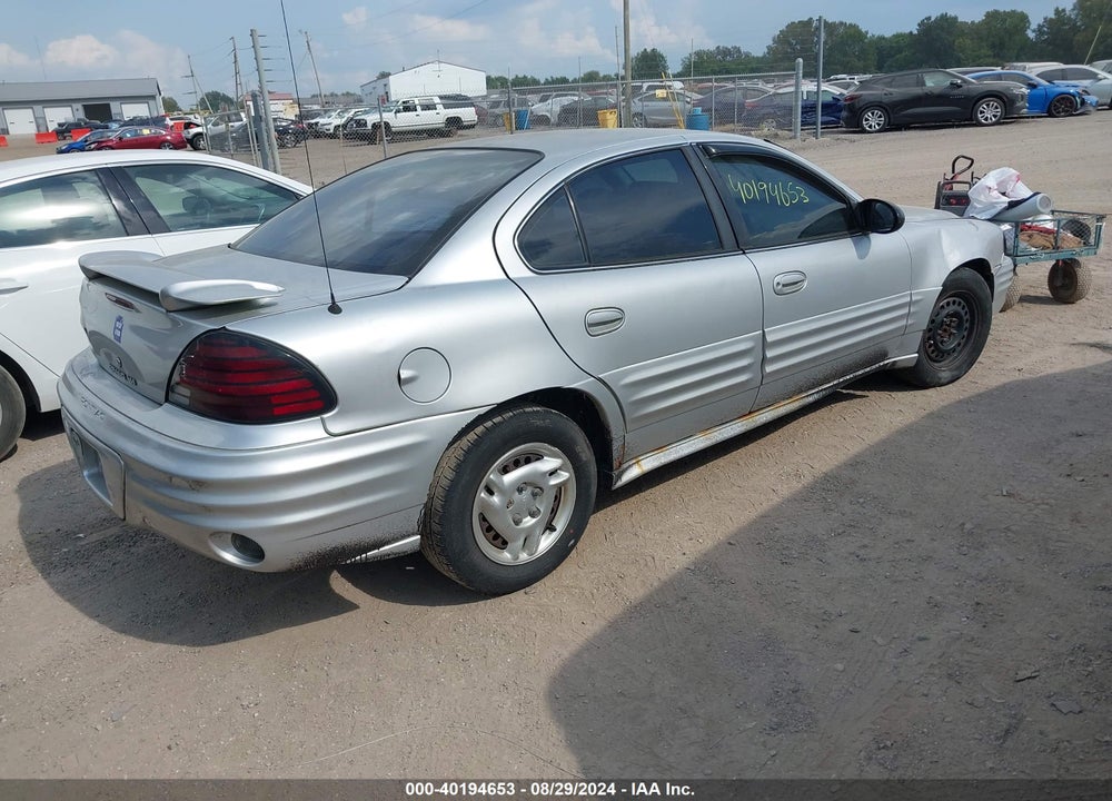 2002 PONTIAC GRAND AM SE VIN: 1G2NE52F52C271938