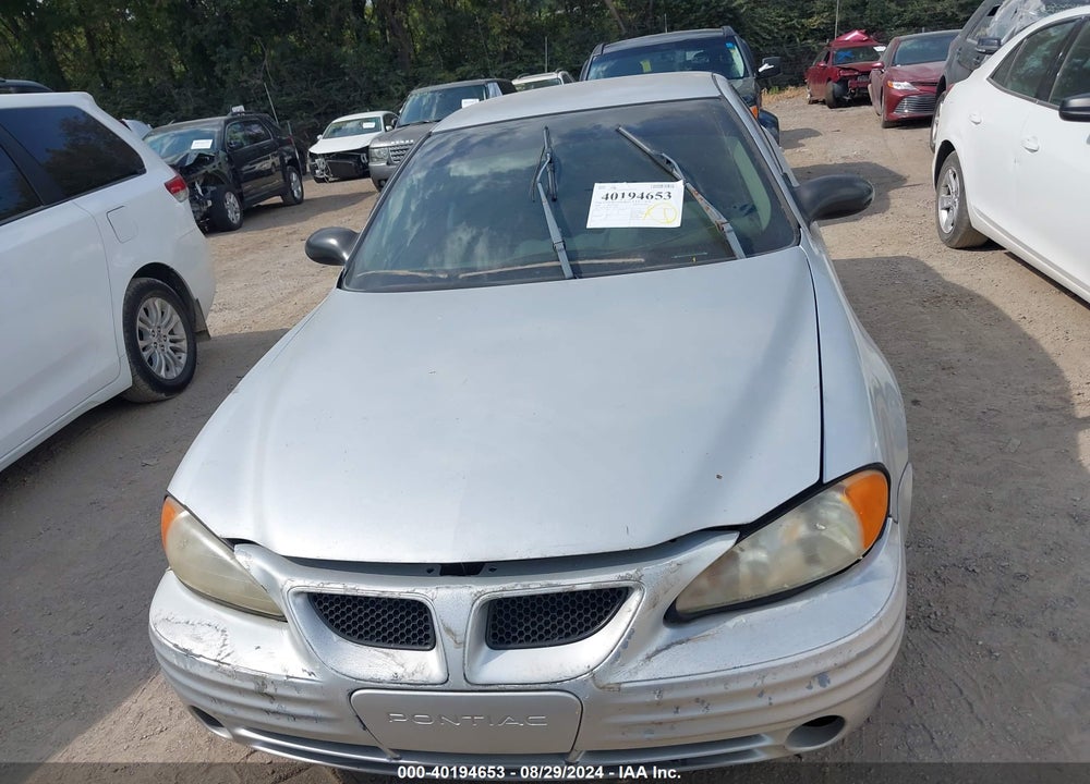 2002 PONTIAC GRAND AM SE VIN: 1G2NE52F52C271938