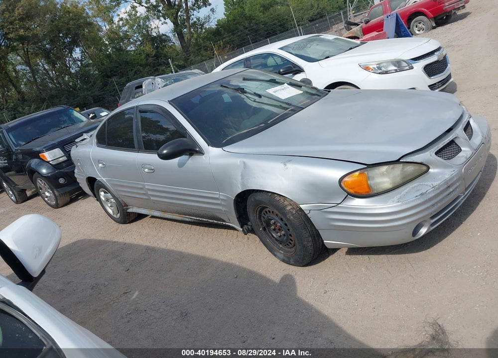 2002 PONTIAC GRAND AM SE VIN: 1G2NE52F52C271938