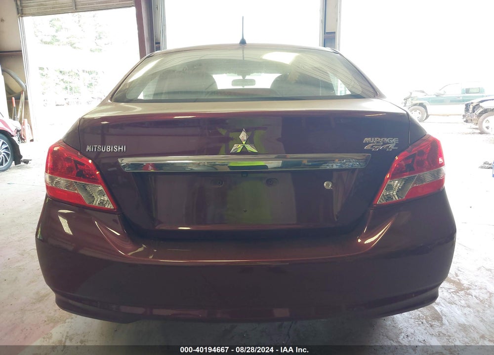 2019 MITSUBISHI MIRAGE G4 ES VIN: ML32F3FJ8KHF13760