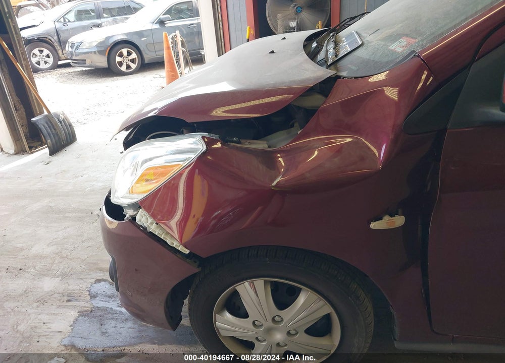 2019 MITSUBISHI MIRAGE G4 ES VIN: ML32F3FJ8KHF13760