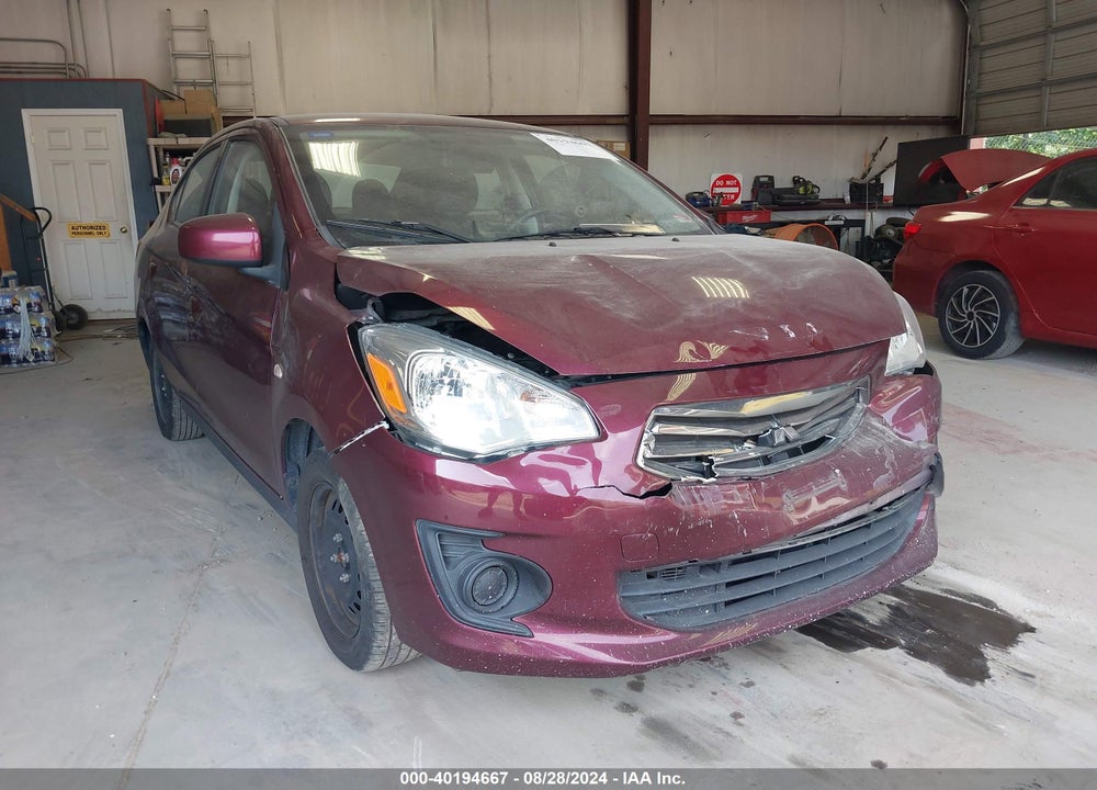 2019 MITSUBISHI MIRAGE G4 ES VIN: ML32F3FJ8KHF13760