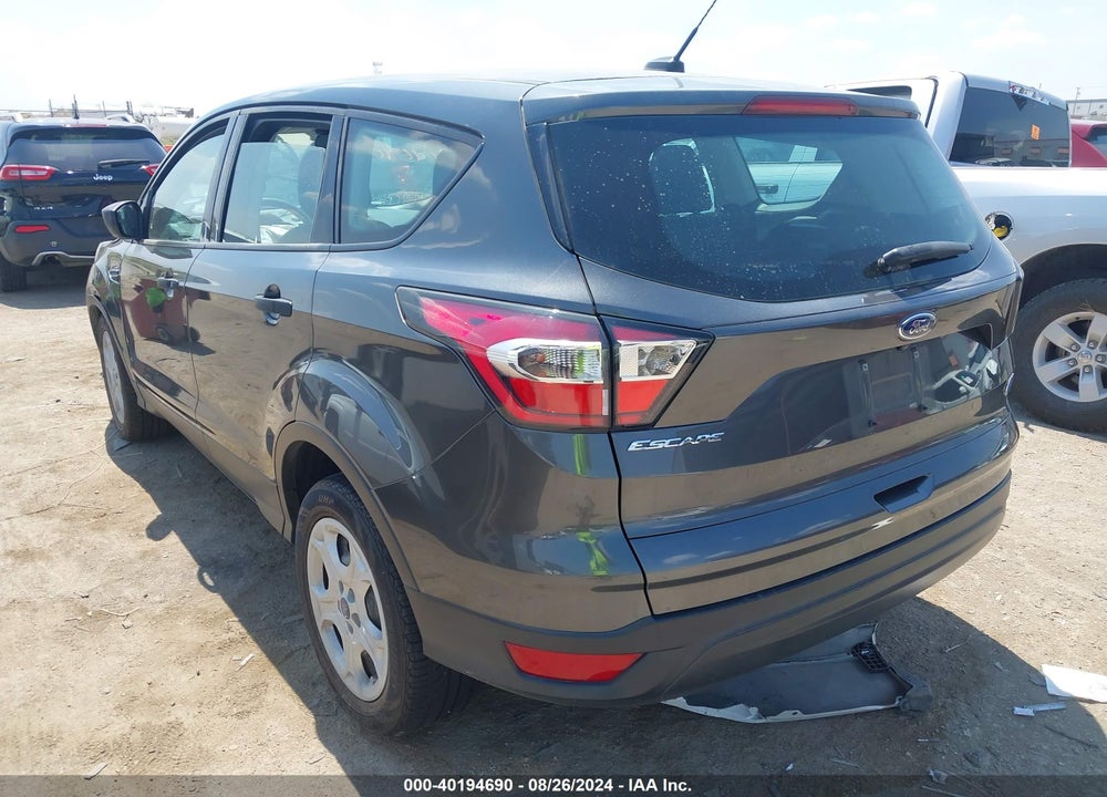 2017 FORD ESCAPE S VIN: 1FMCU0F77HUC00198