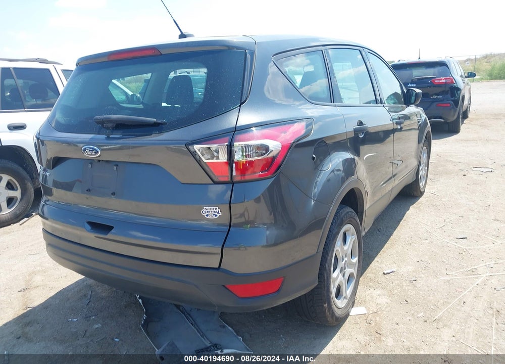 2017 FORD ESCAPE S VIN: 1FMCU0F77HUC00198