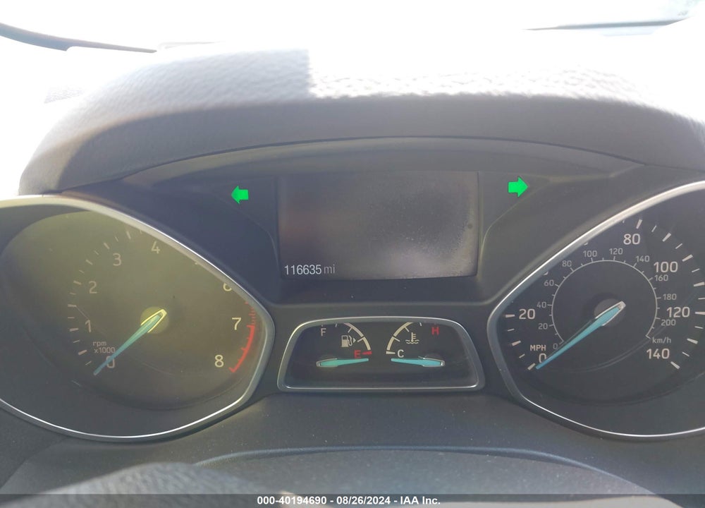 2017 FORD ESCAPE S VIN: 1FMCU0F77HUC00198