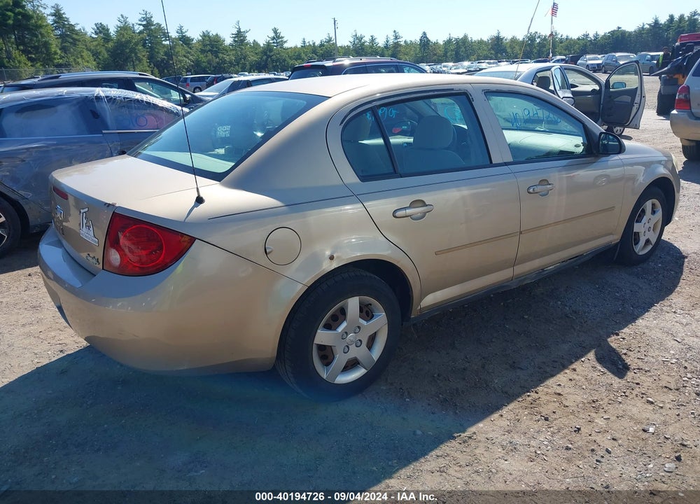 2005 CHEVROLET COBALT VIN: 1G1AK52F357534842