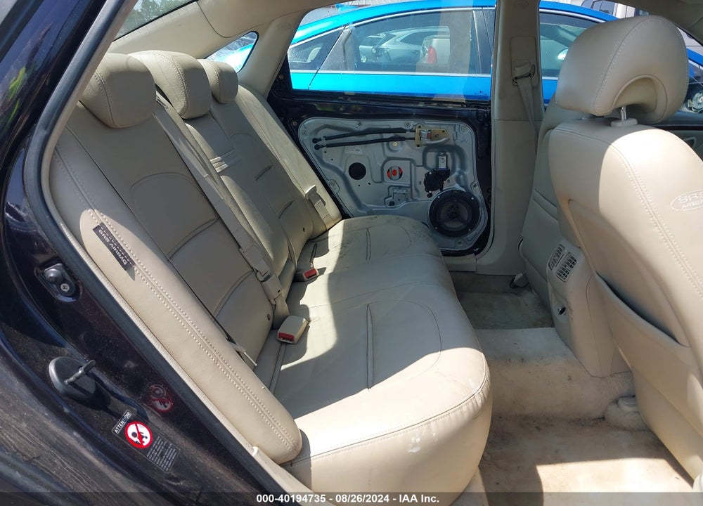 2006 HYUNDAI AZERA LIMITED/SE VIN: KMHFC46F96A087593