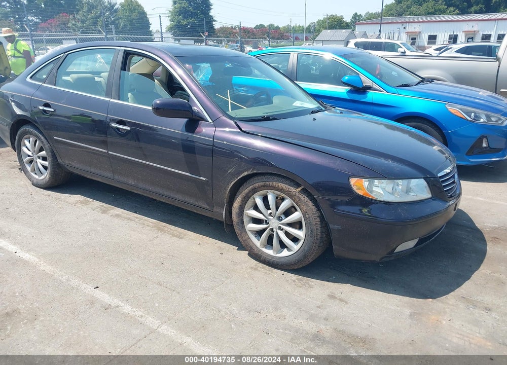 2006 HYUNDAI AZERA LIMITED/SE VIN: KMHFC46F96A087593