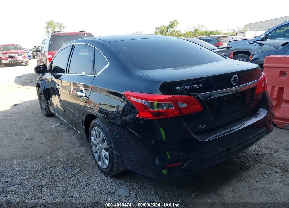 2018 NISSAN SENTRA S VIN: 3N1AB7AP9JY338056