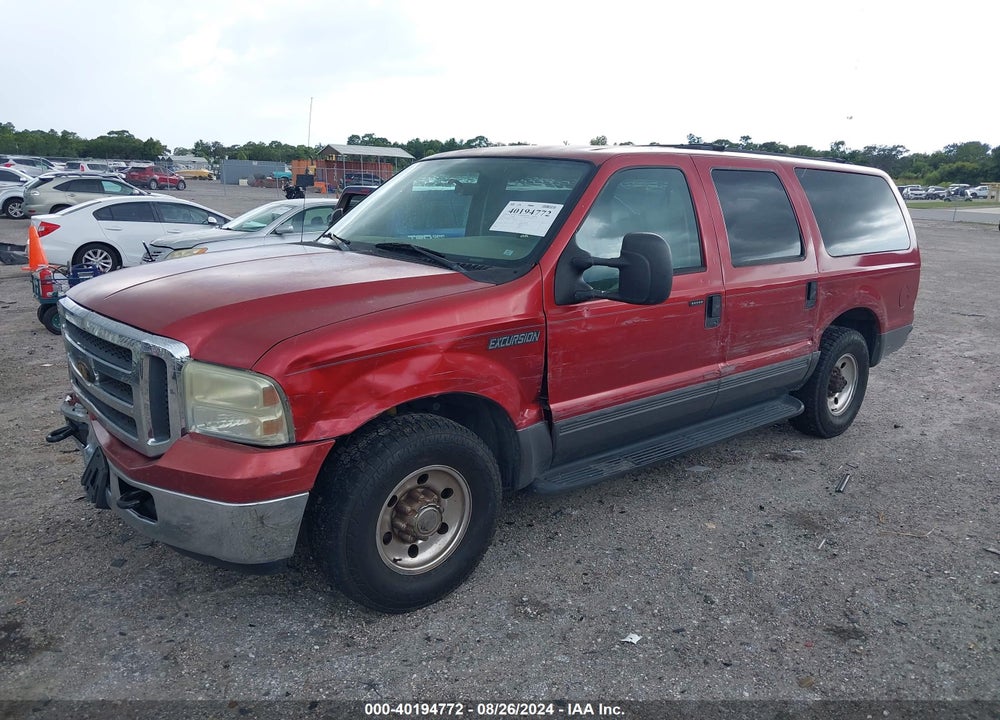 2005 FORD EXCURSION XLS/XLT VIN: 1FMNU40S15ED40766