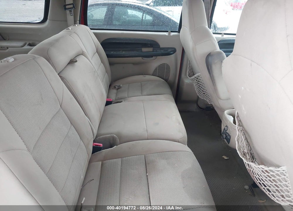 2005 FORD EXCURSION XLS/XLT VIN: 1FMNU40S15ED40766
