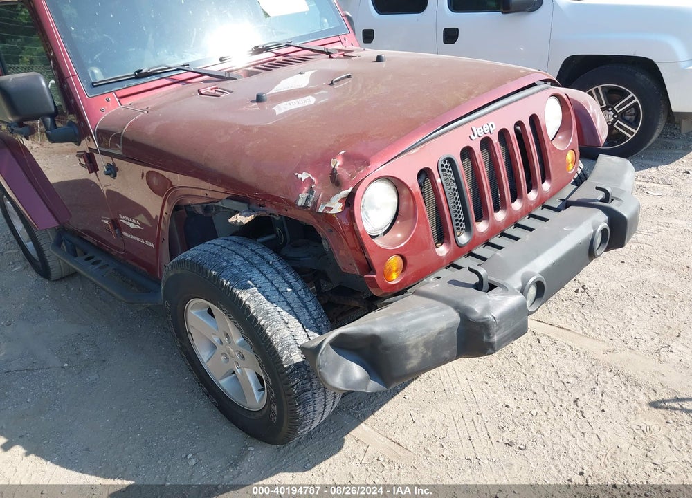 2007 ANGLER JEEP WR SAHARA VIN: 1J4FA54157L103800