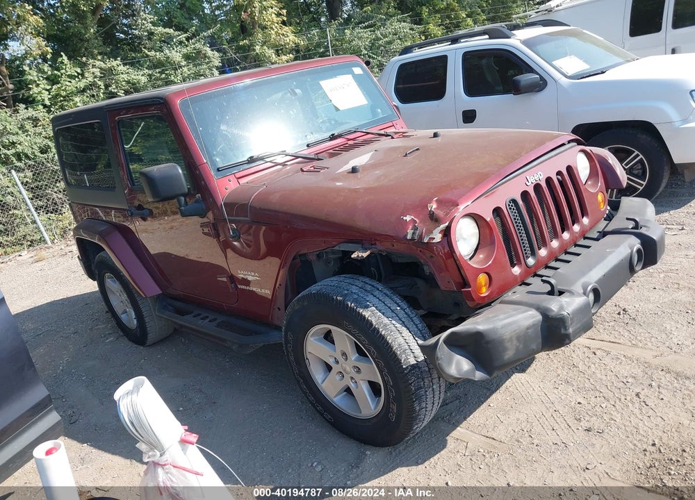 2007 ANGLER JEEP WR SAHARA VIN: 1J4FA54157L103800