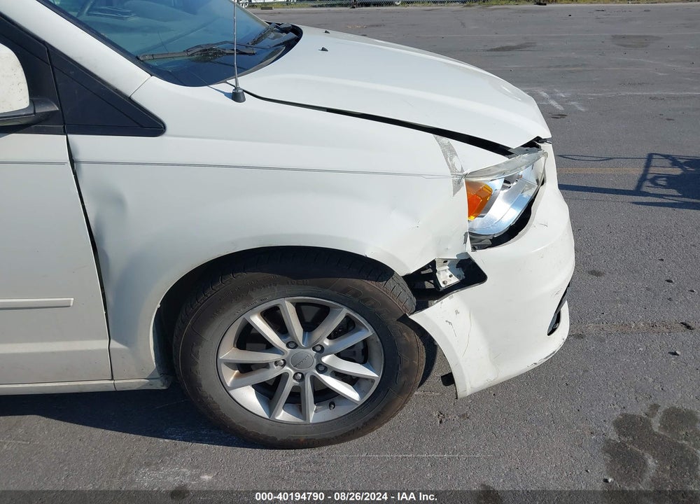 2013 DODGE GRAND CARAVAN SXT VIN: 2C4RDGCG6DR786833