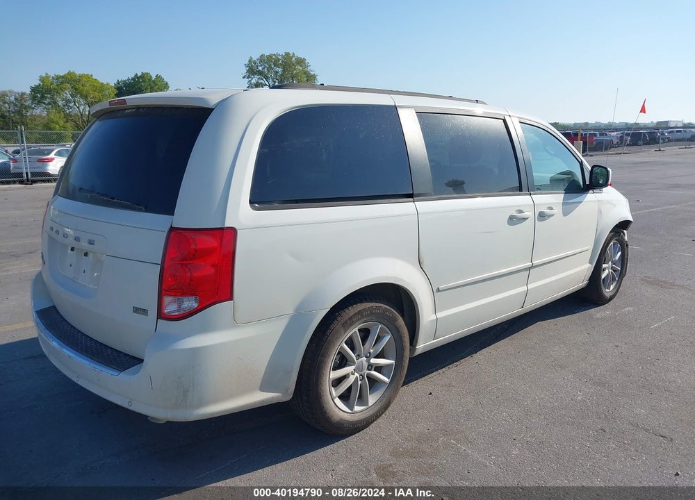 2013 DODGE GRAND CARAVAN SXT VIN: 2C4RDGCG6DR786833