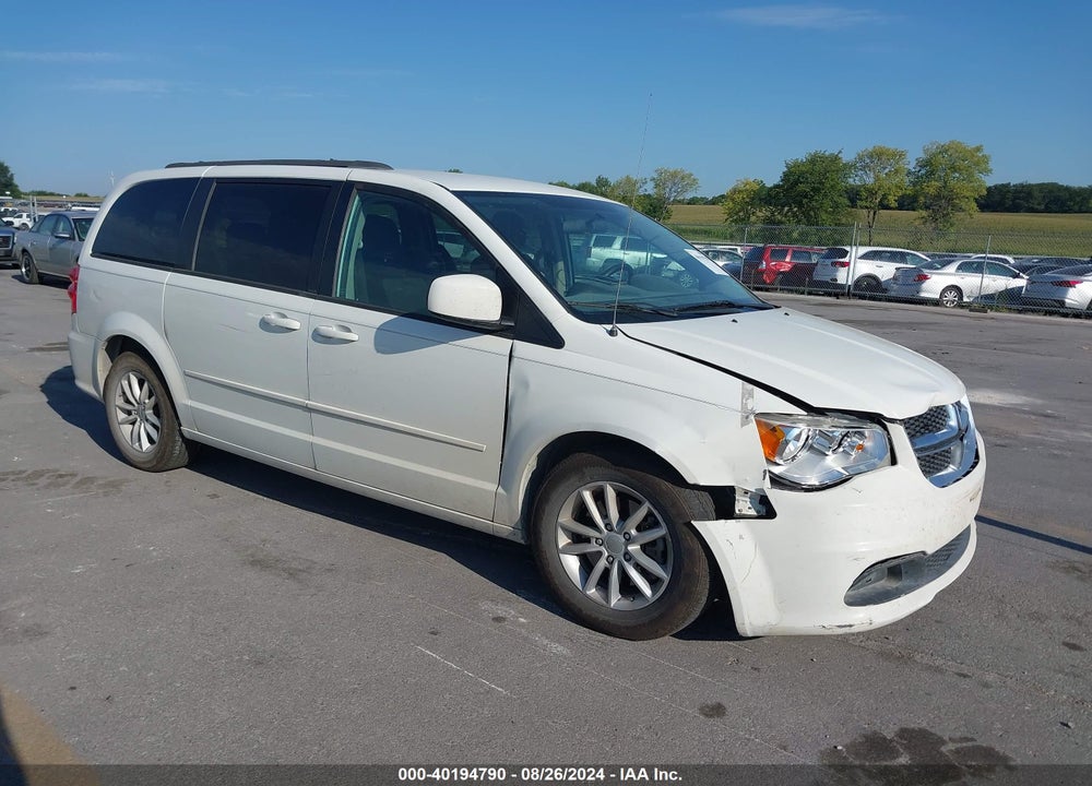 2013 DODGE GRAND CARAVAN SXT VIN: 2C4RDGCG6DR786833