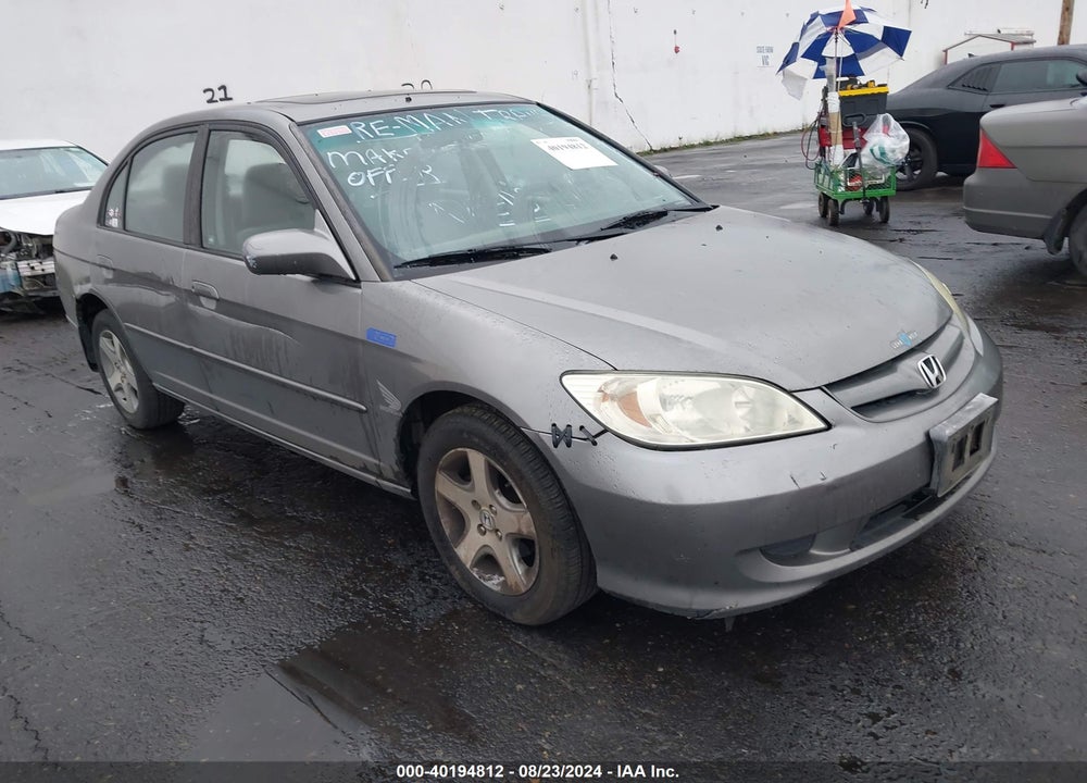 2005 HONDA CIVIC EX VIN: 2HGES267X5H551623