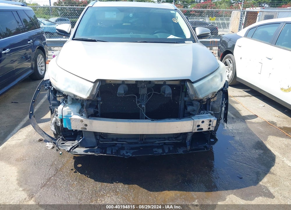 2016 TOYOTA HIGHLANDER LIMITED V6 VIN: 5TDYKRFH3GS142087