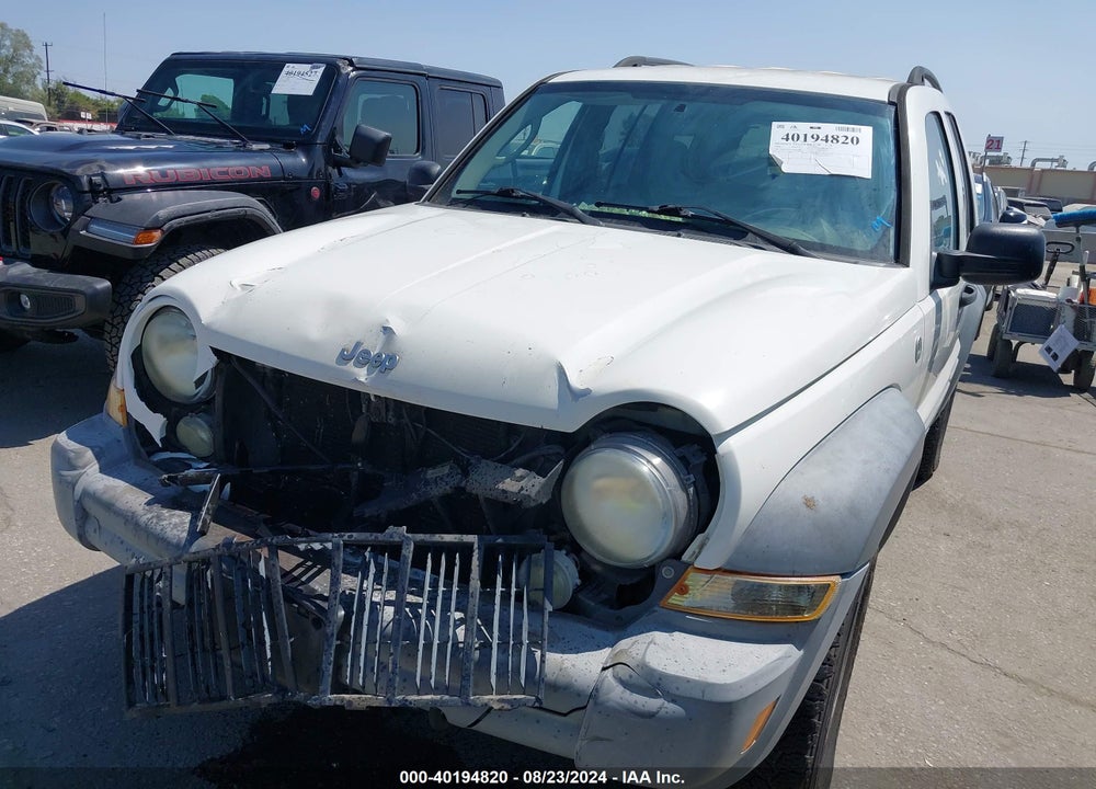 2005 JEEP LIBERTY SPORT VIN: 1J8GL48K95W604548