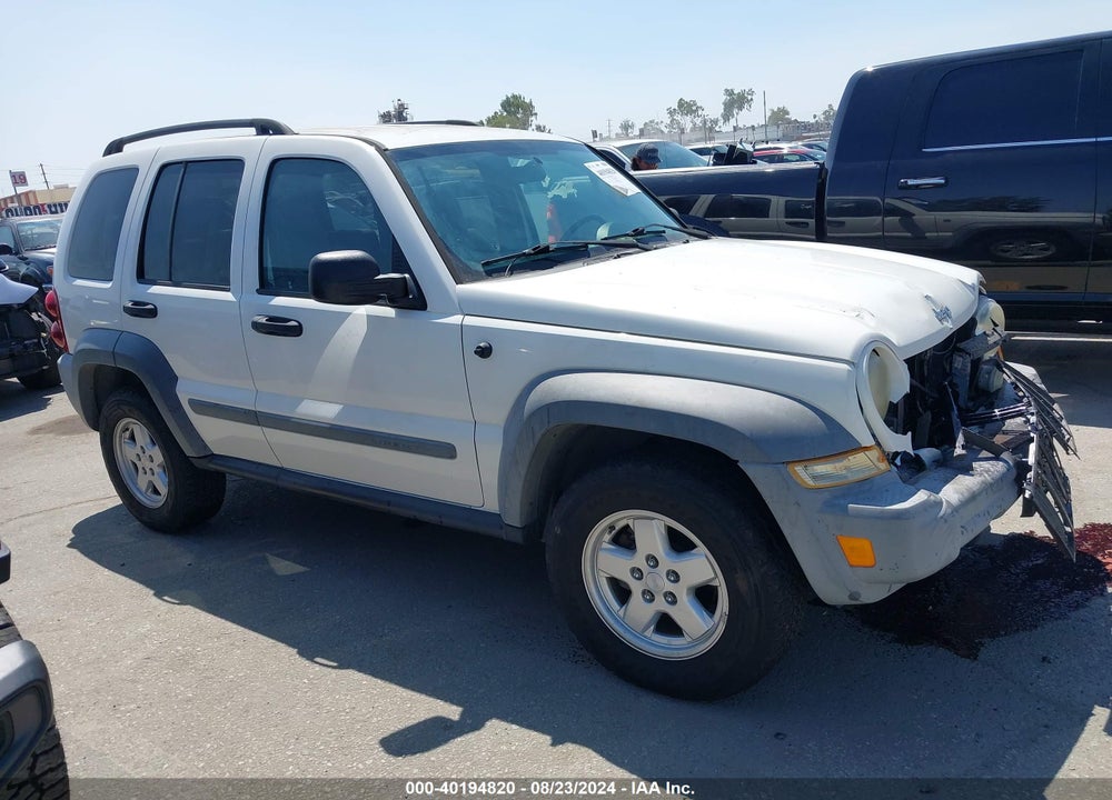 2005 JEEP LIBERTY SPORT VIN: 1J8GL48K95W604548