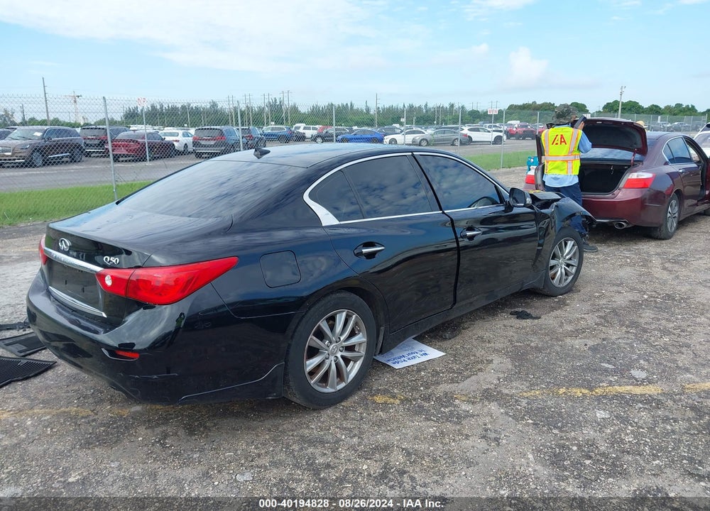 2015 INFINITI Q50 PREMIUM/SPORT VIN: JN1BV7AP2FM347106