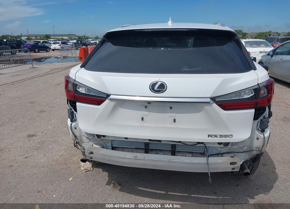 2016 LEXUS RX 350 VIN: 2T2ZZMCAXGC004657