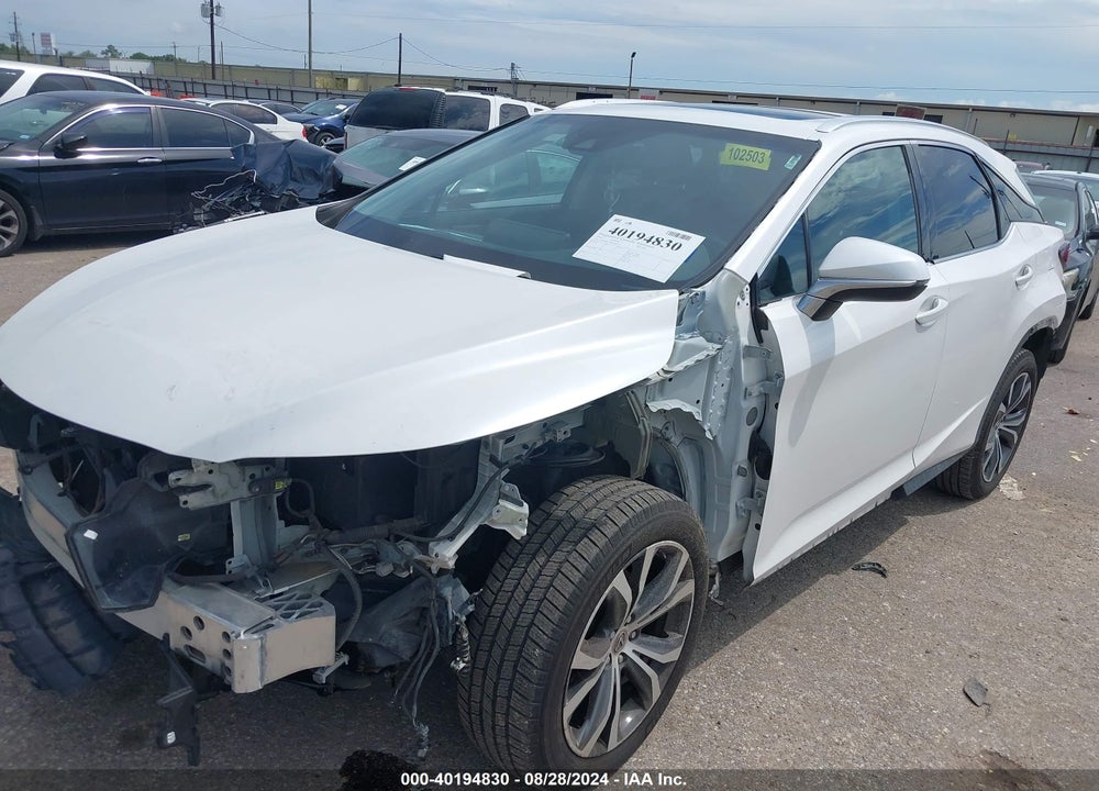 2016 LEXUS RX 350 VIN: 2T2ZZMCAXGC004657