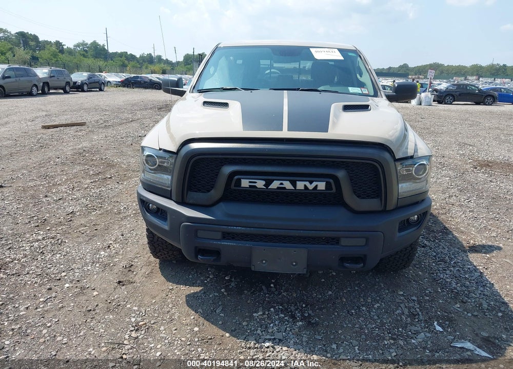 2019 RAM 1500 CLASSIC WARLOCK 4X4 5'7 BOX VIN: 1C6RR7LG3KS717604