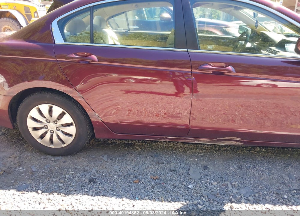 2009 HONDA ACCORD 2.4 LX VIN: 1HGCP26369A101302