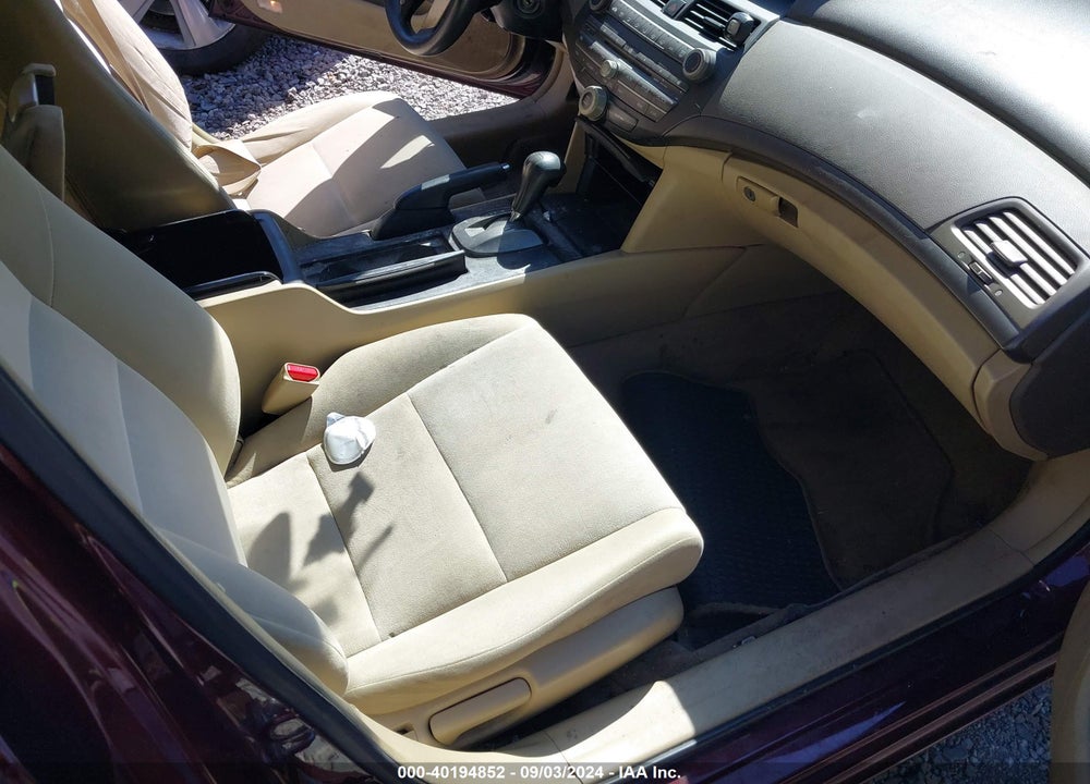 2009 HONDA ACCORD 2.4 LX VIN: 1HGCP26369A101302